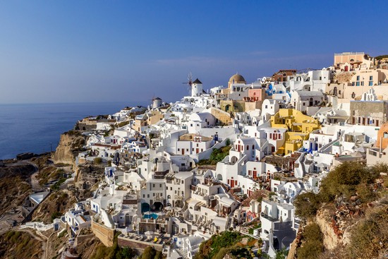 Village of Thira, Santorini, Greece