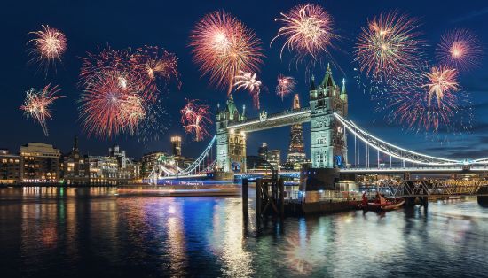 Capodanno a Londra, Inghilterra