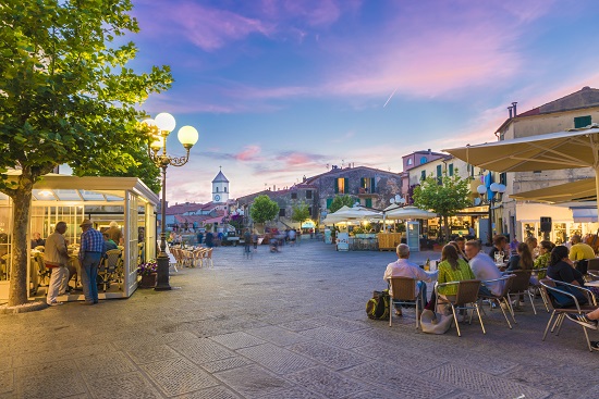 Capoliveri village, Elba island, Tuscany.