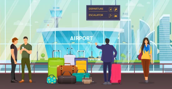 Attesa in aeroporto