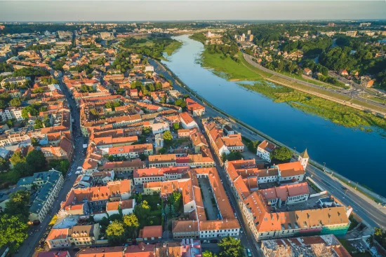 Città vecchia di Kaunas, Lituania