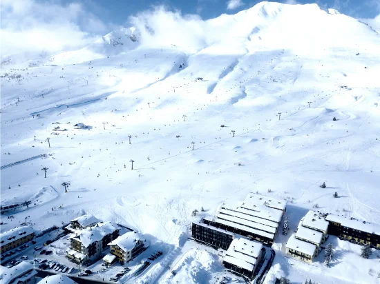 Passo del Tonale in inverno