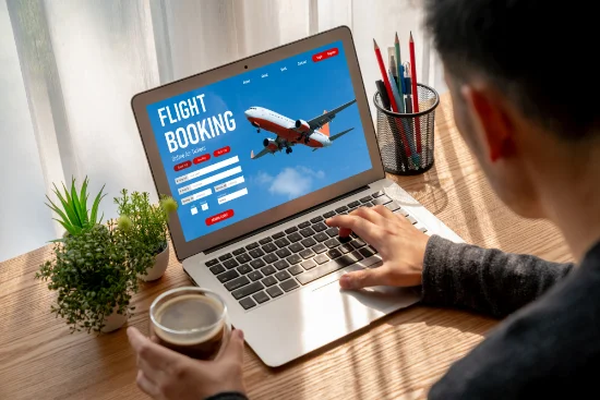 Prenotazione online di un volo