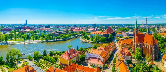 Wroclaw in Polonia