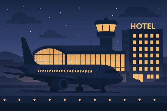 Hotel vicino a un aeroporto
